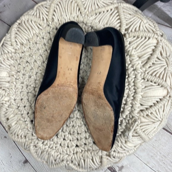 Pancaldi suede satin vintage pumps made in Italy size 37 - Picture 7 of 9